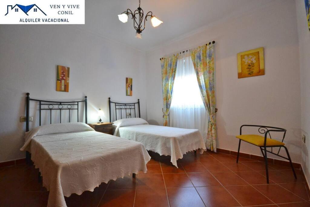 Chalet Con Piscina Privada En Conil Conil De La Frontera Eksteriør billede