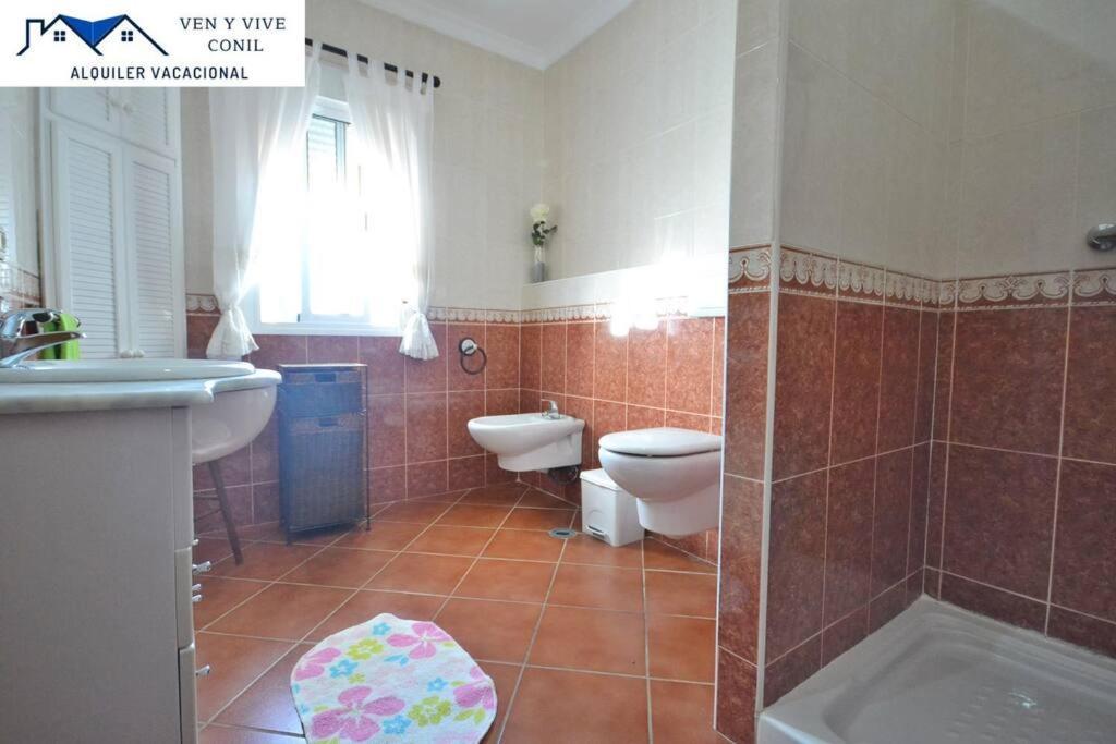 Chalet Con Piscina Privada En Conil Conil De La Frontera Eksteriør billede